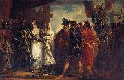 Benjamin West Burghers of Calais France oil painting artist